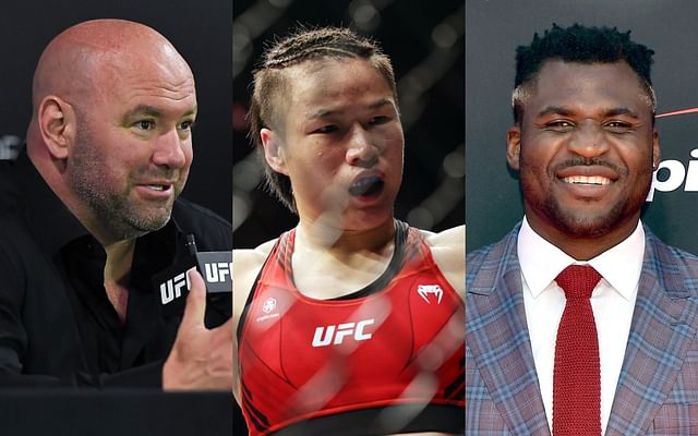 Dana White reacts to viral clip of Zhang Weili lifting UFC heavyweight ...