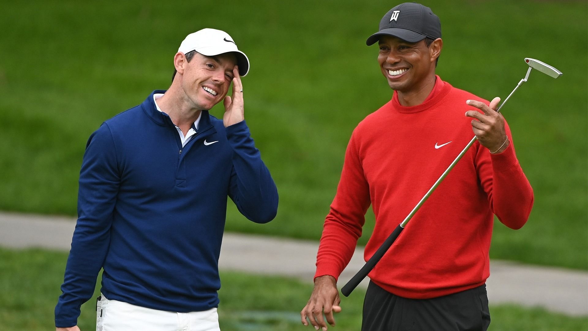TGL is backed by the golf giants Woods and Mcllroy (Image via Getty)