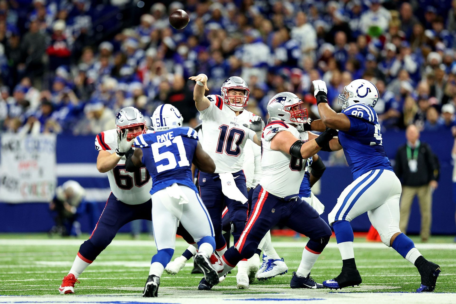 New England Patriots v Indianapolis Colts