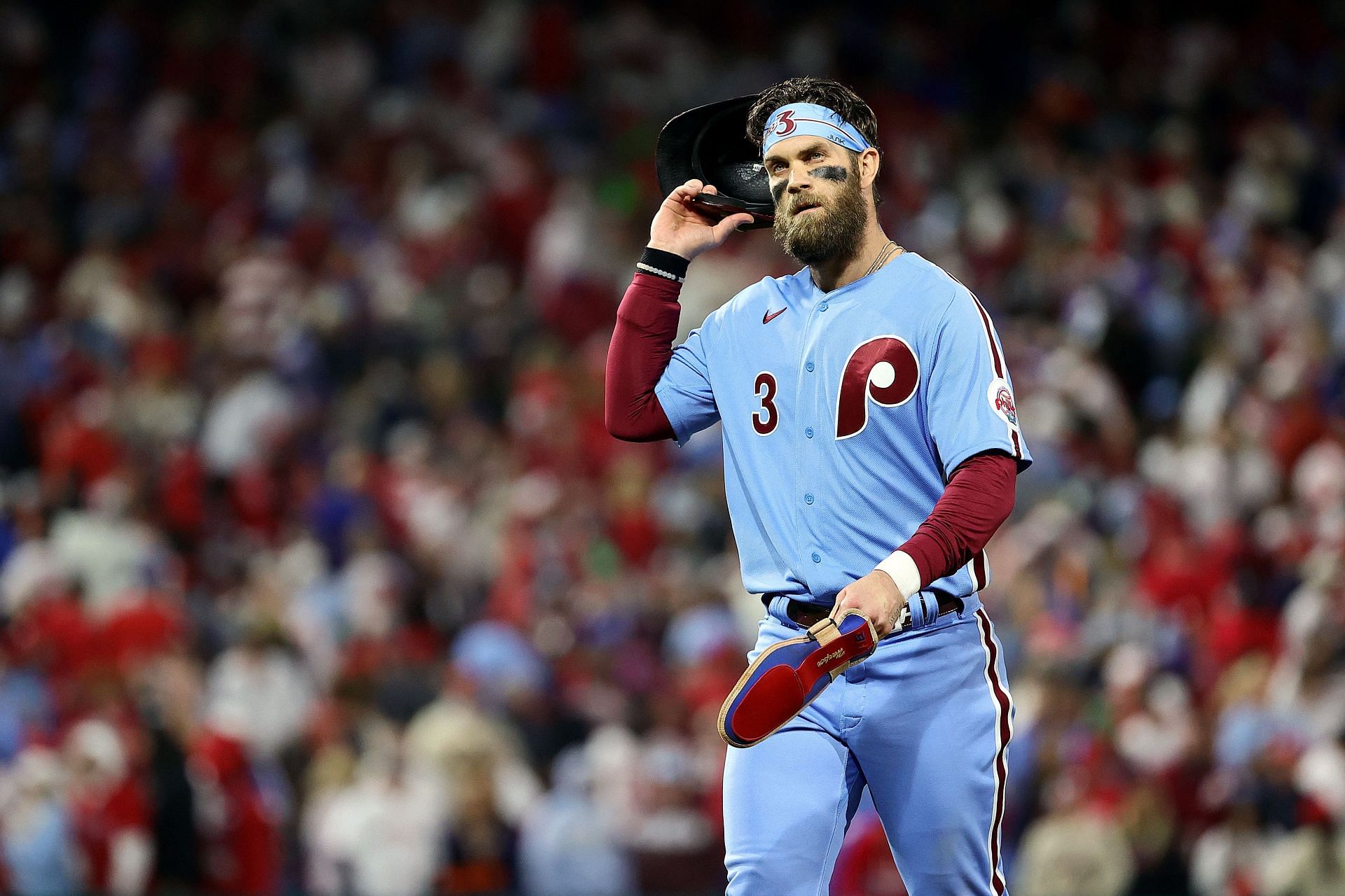 Bryce Harper lifted his team to the World Series for the first time in his career.