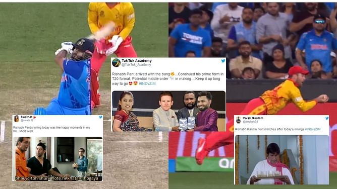 T20 World Cup 2022: "Just get this fraud out man"- Furious fans slam Rishabh Pant for another failure in T20Is for India