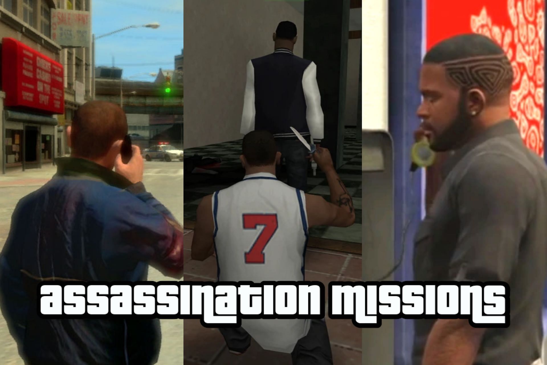 Players should try these missions in GTA games for an assassin-like experience (Image via Sportskeeda)