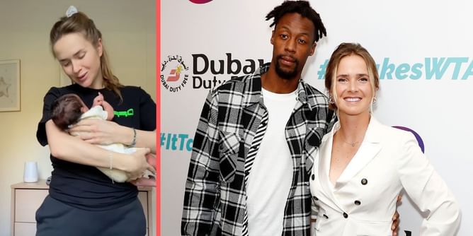 Watch: Elina Svitolina shares "first TikTok" with her newborn daughter