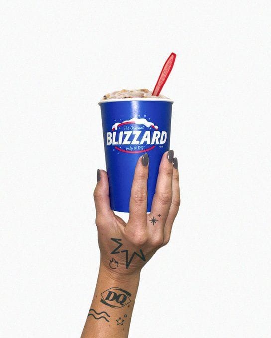 What is Dairy Queen’s new Frosted Sugar Cookie Blizzard made of