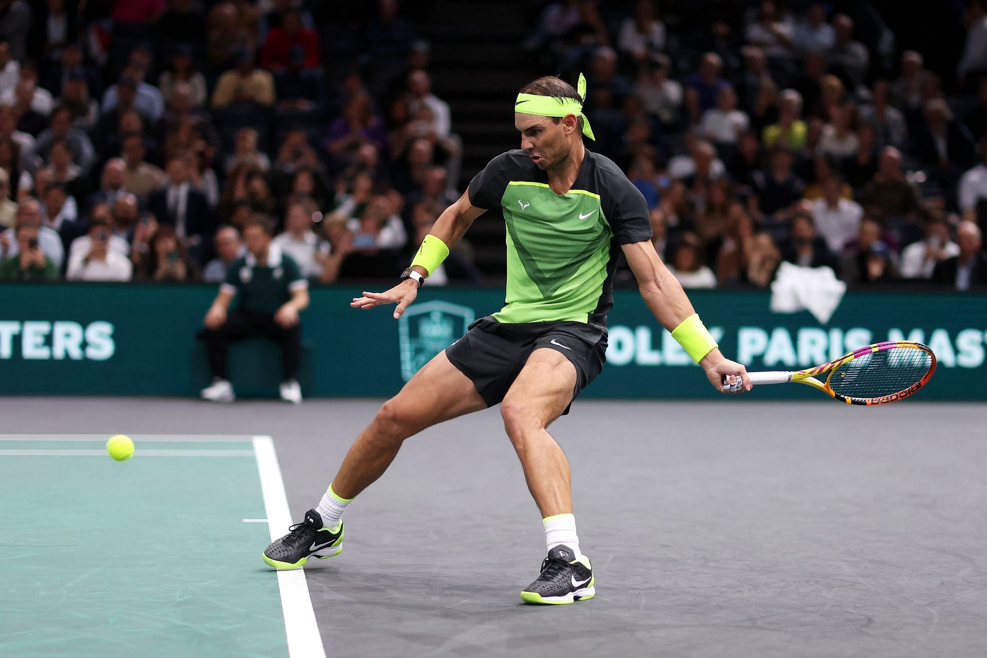 Watch Rafael Nadal hits a picture-perfect half-volley against Felix Auger- Aliassime at ATP Finals