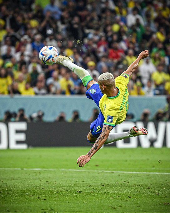 Richarlison overhead kick seals World Cup win for Brazil over Serbia