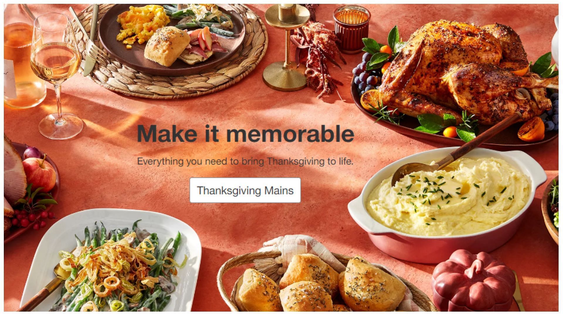 Promotional image for the Thanksgiving bundle (Image via Target)