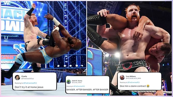 "Please don't try this at home" - WWE Universe reacts to crazy Sheamus move pulled off organically in real life