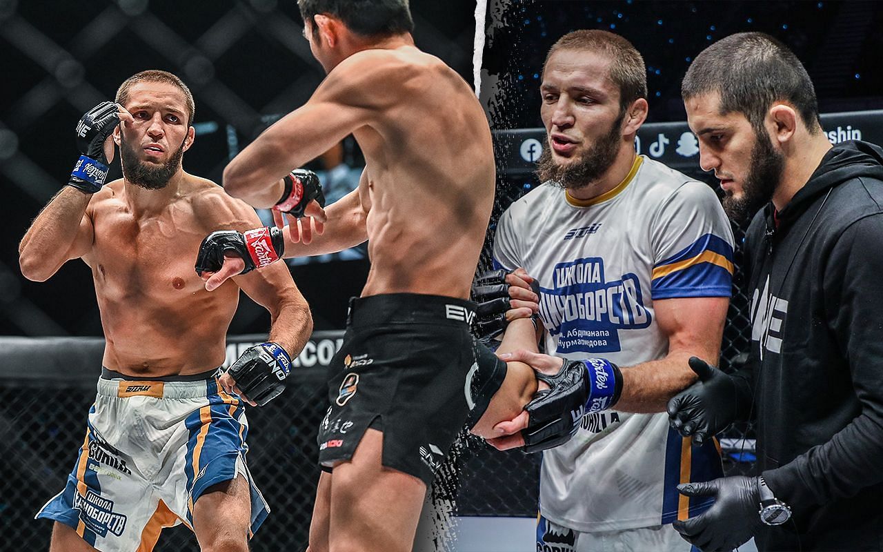 Saygid Izagakhmev and Islam Makhachev | Image courtesy of ONE Championship