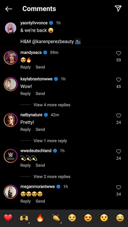 Check out Natalya's comment in the above pic