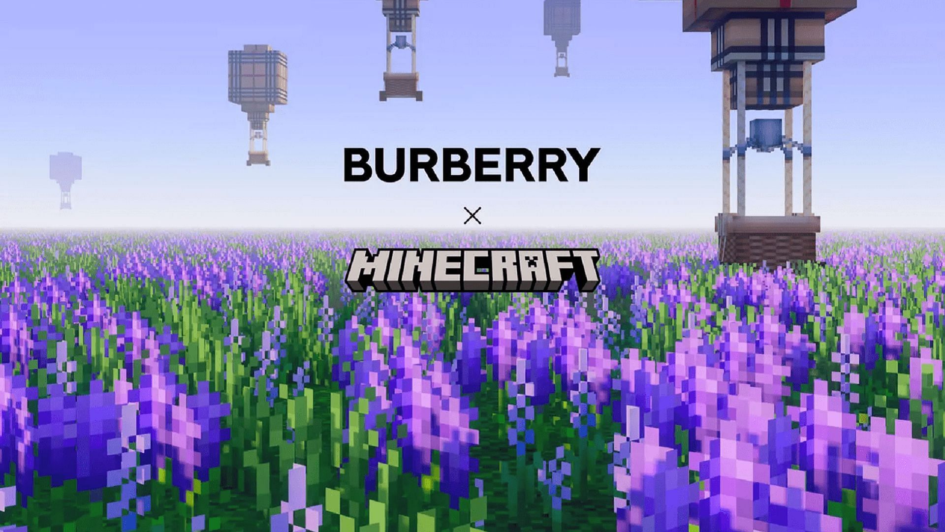 Burberry is the latest member of Minecraft