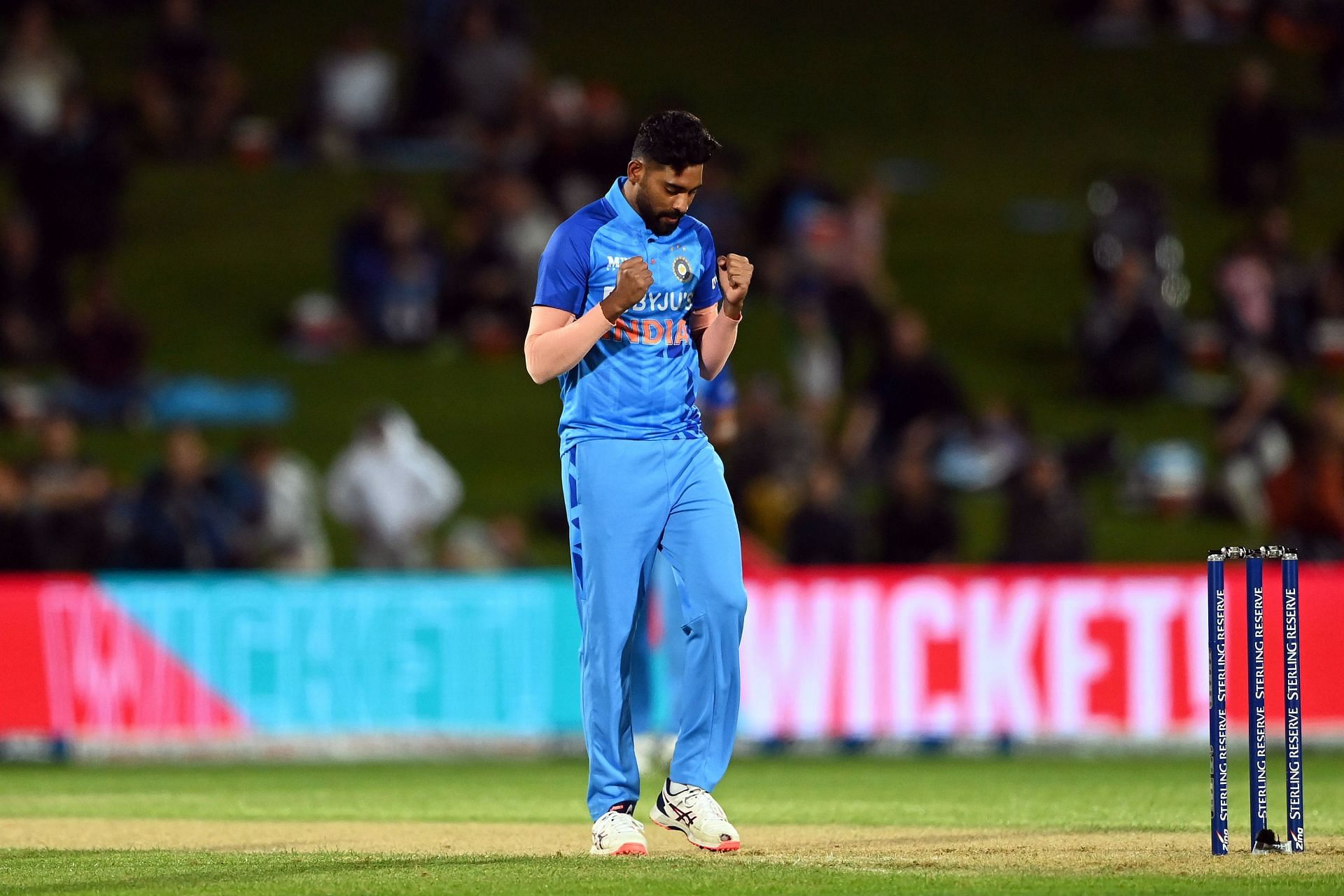 Mohammed Siraj was the Player of the Match in the third T20I between India and New Zealand. [P/C: BCCI]