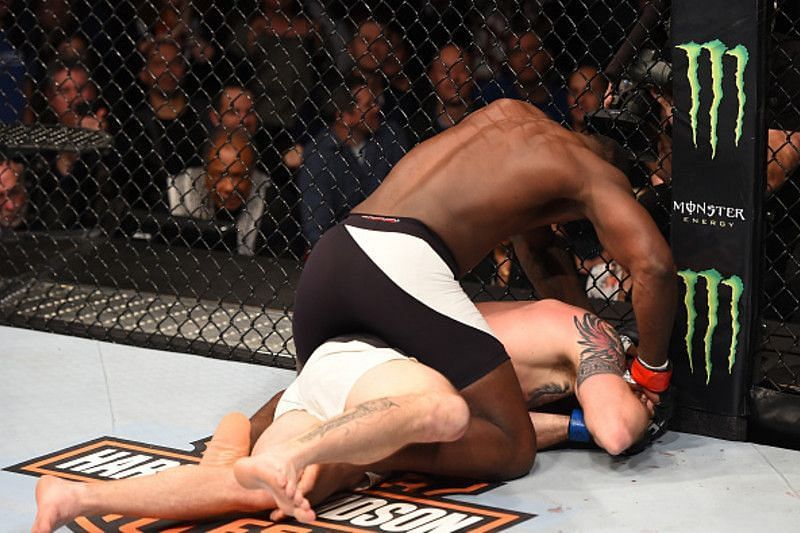 Anthony Johnson used ground-and-pound to stop Ryan Bader in their 2016 clash