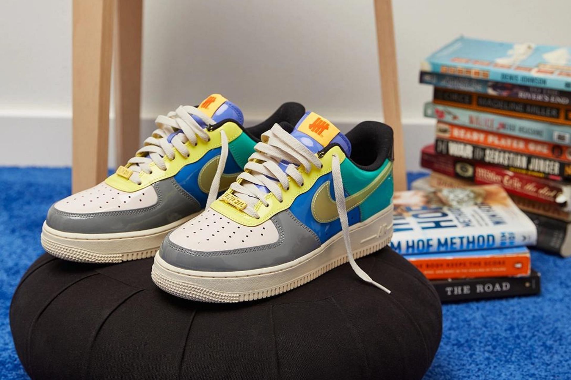 Where to buy Undefeated x Nike Air Force 1 Multi color patent