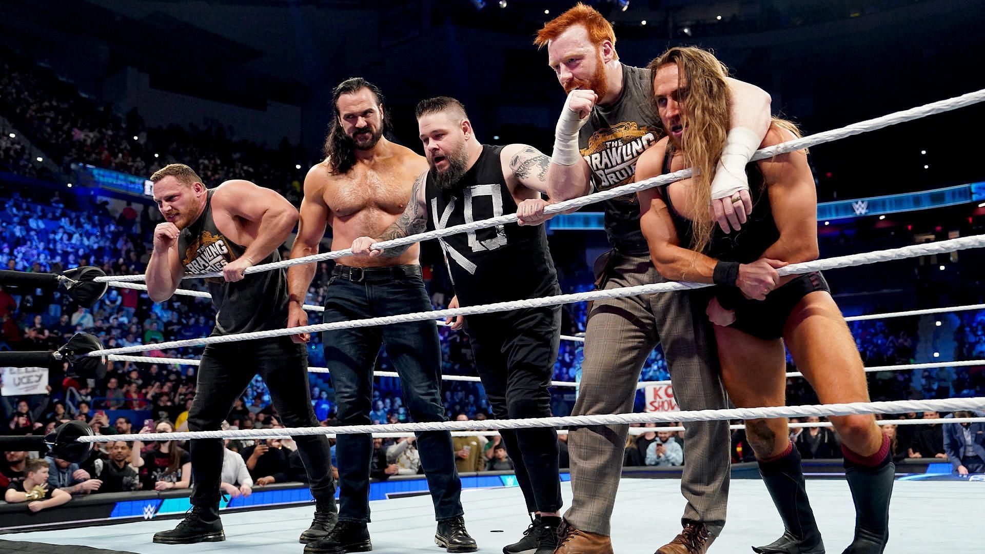 Brawling Brutes with Drew McIntyre and Kevin Owens stood tall at the end of SmackDown