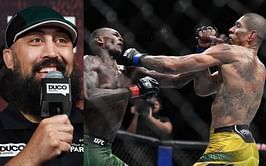 Israel Adesanya's coach lavishes praise on Alex Pereira's "amazing" chin - "Probably top 2, top 3 in the sport today"
