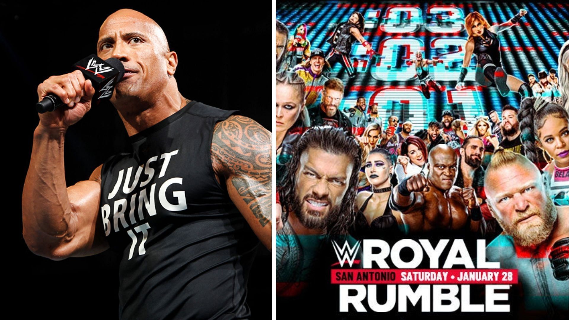 The Rock has been rumored to face Roman Reigns at WWE WrestleMania 39