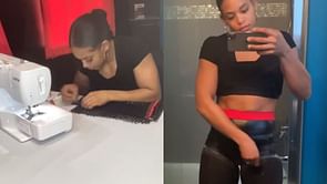 "Let's pray we never have a wardrobe malfunction" - Bianca Belair on making her own gear in WWE