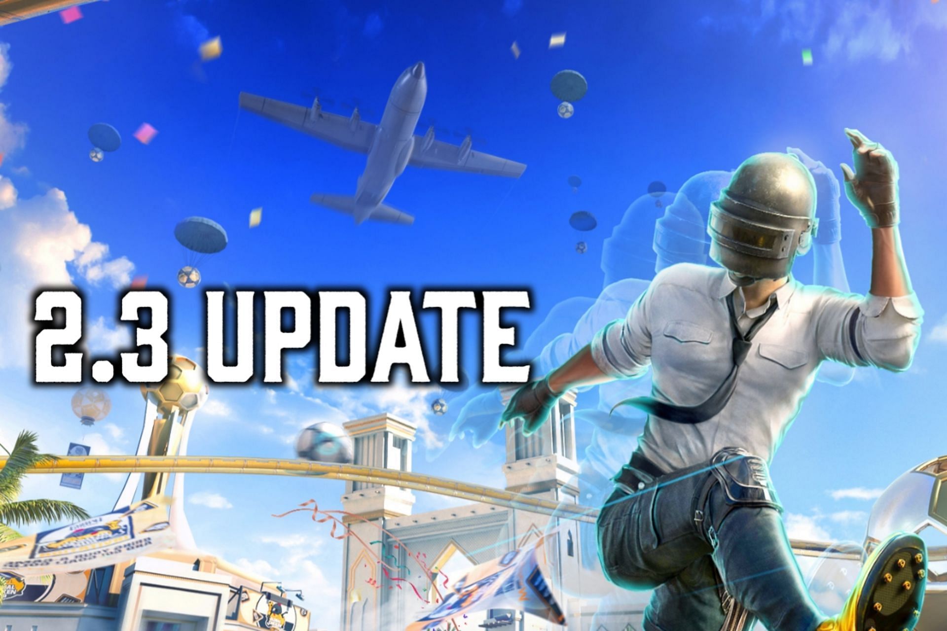 Download link for PUBG Mobile 2.3 APK is available on the official website (Image via Sportskeeda)