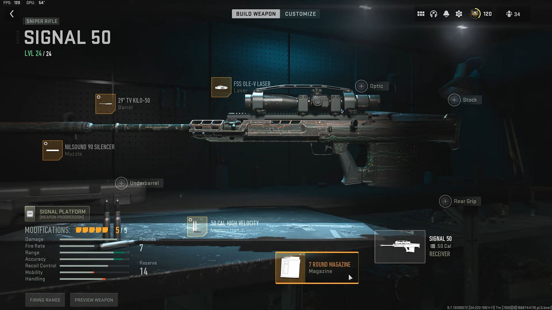 Best loadout for Signal 50 sniper rifle (Image via YouTube/Stodeh)