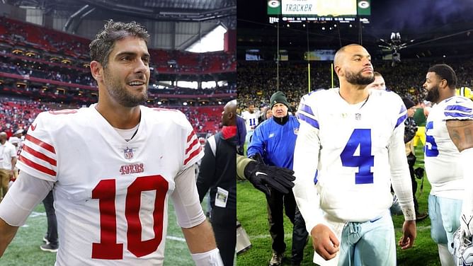 Former Patriots star claims Jimmy Garoppolo a better playoff QB than Dak Prescott and Jalen Hurts