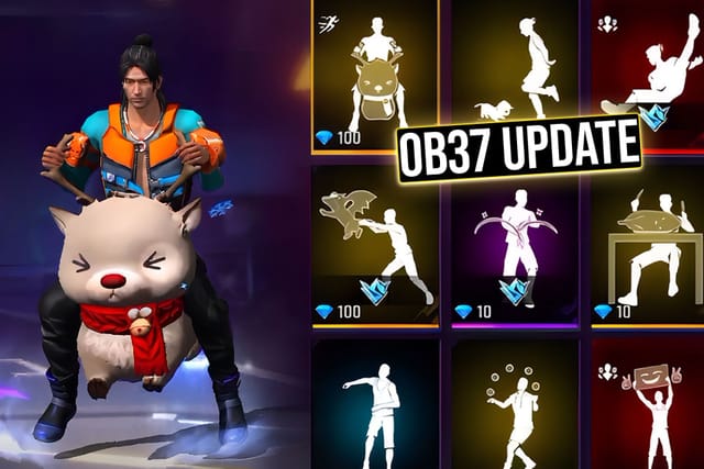 Free Fire Ob37 Gloo Walls Emotes And Arrival Animations Leaked