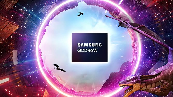 Samsung unveils new GDDR6W memory, promises up to twice the performance and capacity of GDDR6