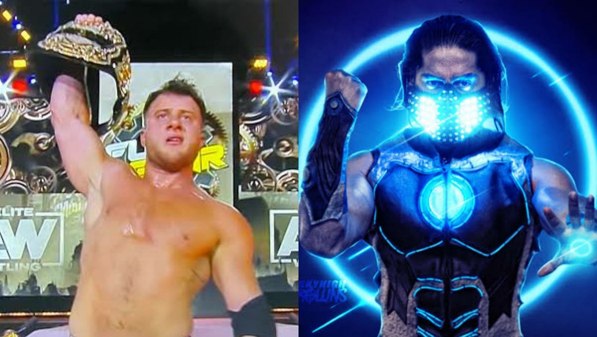 MJF(Left); Mustafa Ali(Right)