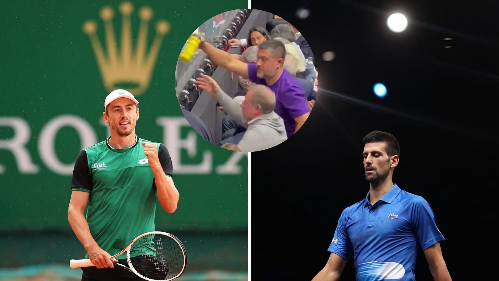 John Millman supports Djokovic