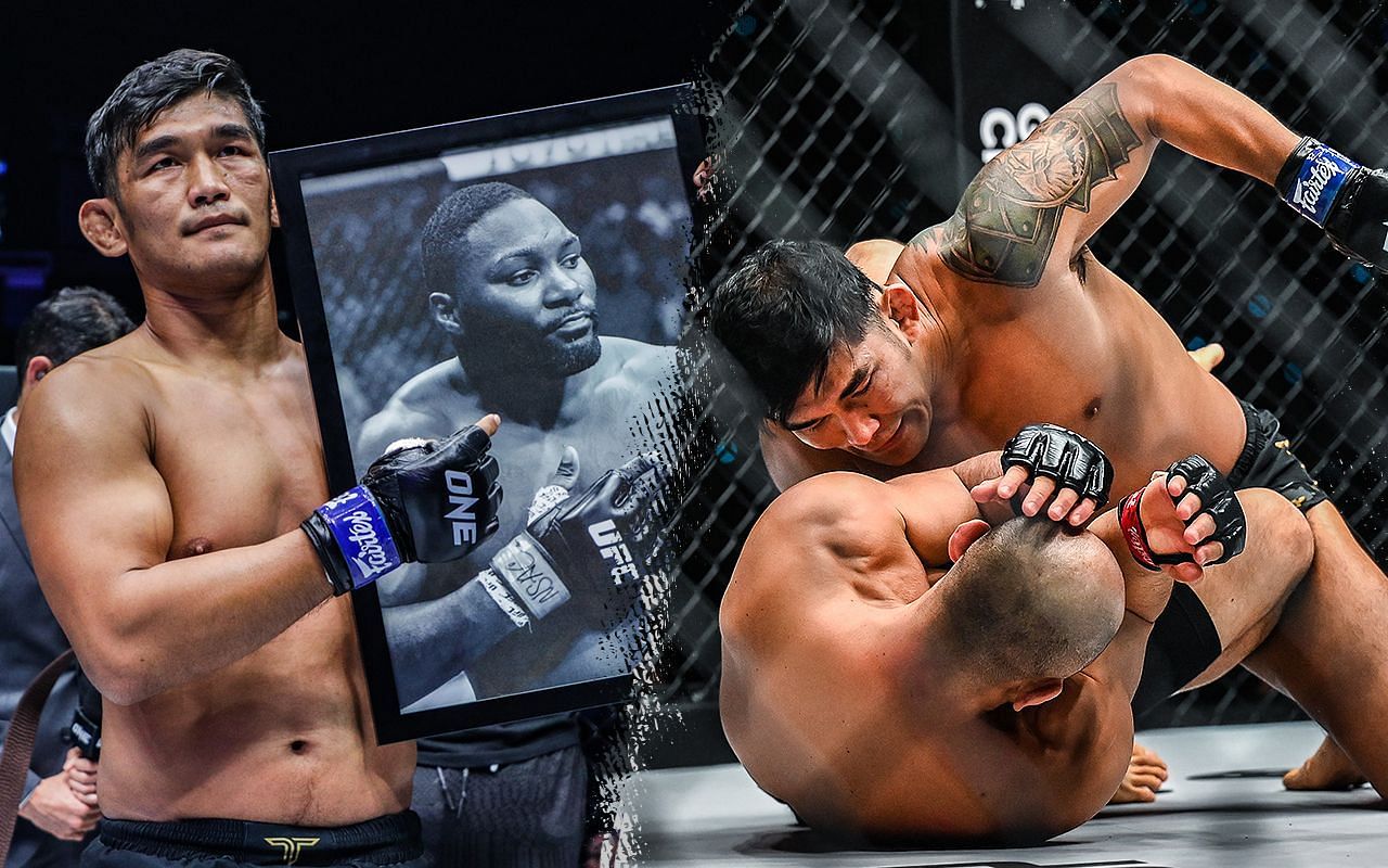 Aung La N Sang pays tribute to his close friend Anthony Johnson. [Photos ONE Championship]