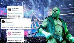 "HHH vs a jobber" - Wrestling fans explode to the remote possibility of dream warfare between Triple H and a top AEW executive