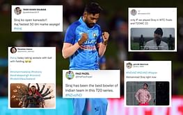 "Let Siraj open the batting today, he’s doing everything right!" - Fans react as the Indian pacer finishes with career-best bowling figures in 3rd T20I vs New Zealand
