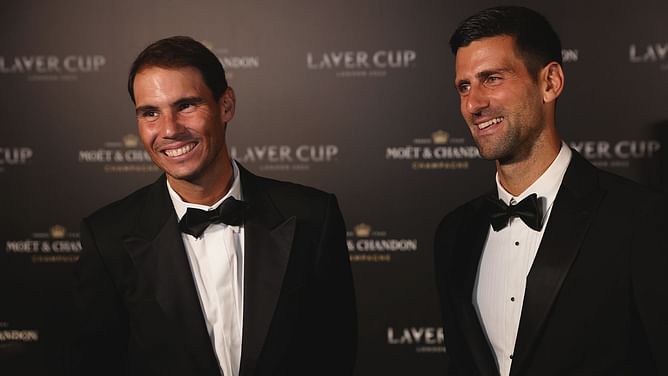 In pictures: Rafael Nadal, Novak Djokovic and other stars suit up for ATP Finals gala