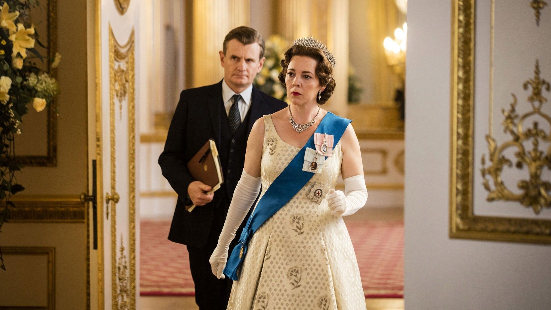 A still from The Crown (Image via Netflix)