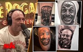 Joe Rogan claims he's grown "oddly comfortable" with fans getting his face tattooed on themselves