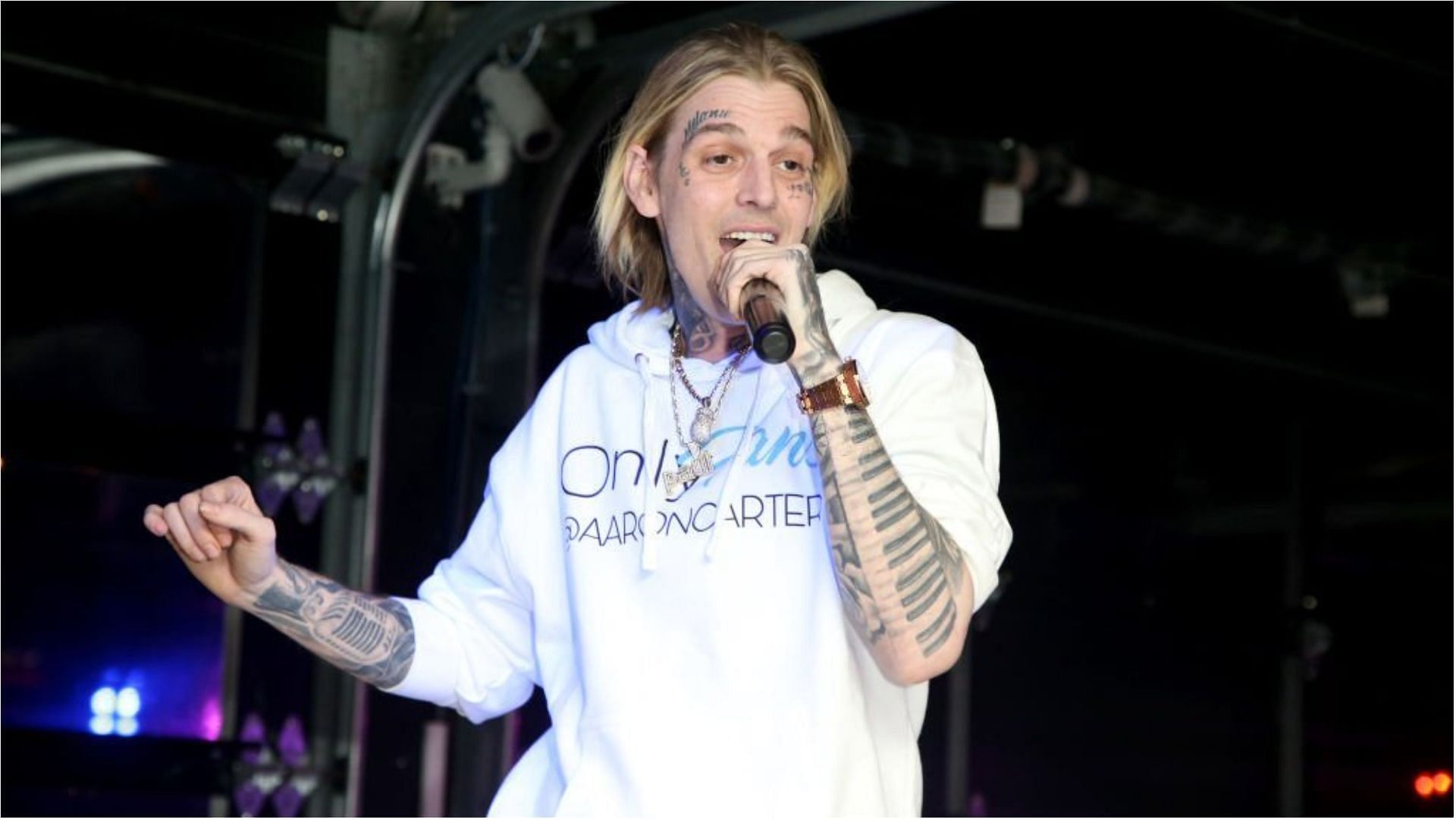 Aaron Carter died recently at the age of 34 (Image via Gabe Ginsberg/Getty Images)