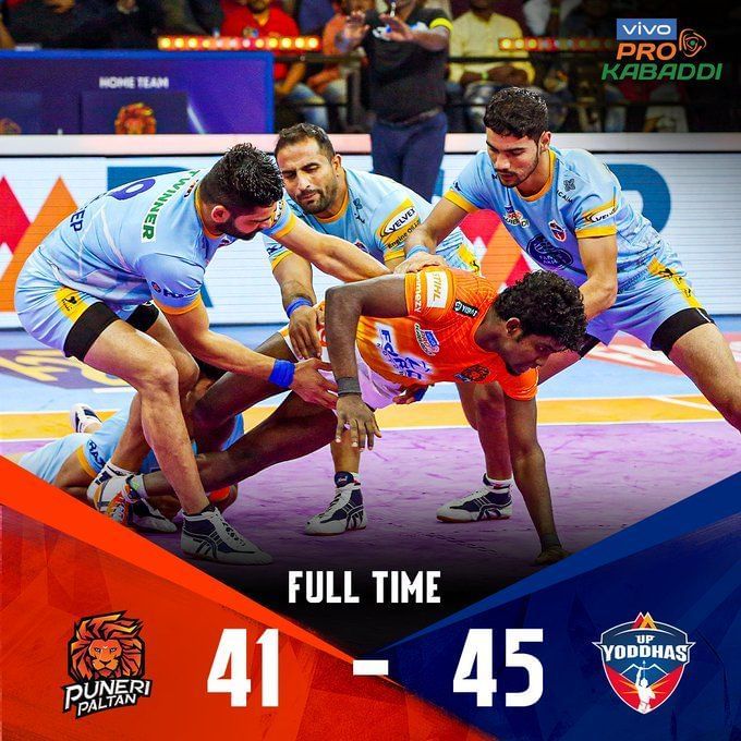 Pro Kabaddi 2022 Who won yesterday's kabaddi matches?