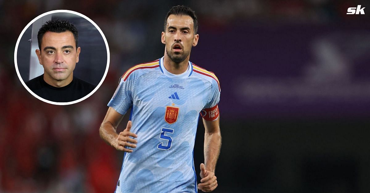 You will have seen it like this" - Barcelona manager Xavi sends message to  Sergio Busquets after international retirement