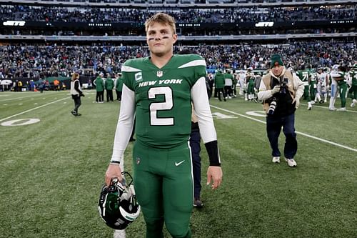 Zach Wilson at Detroit Lions vs. New York Jets.