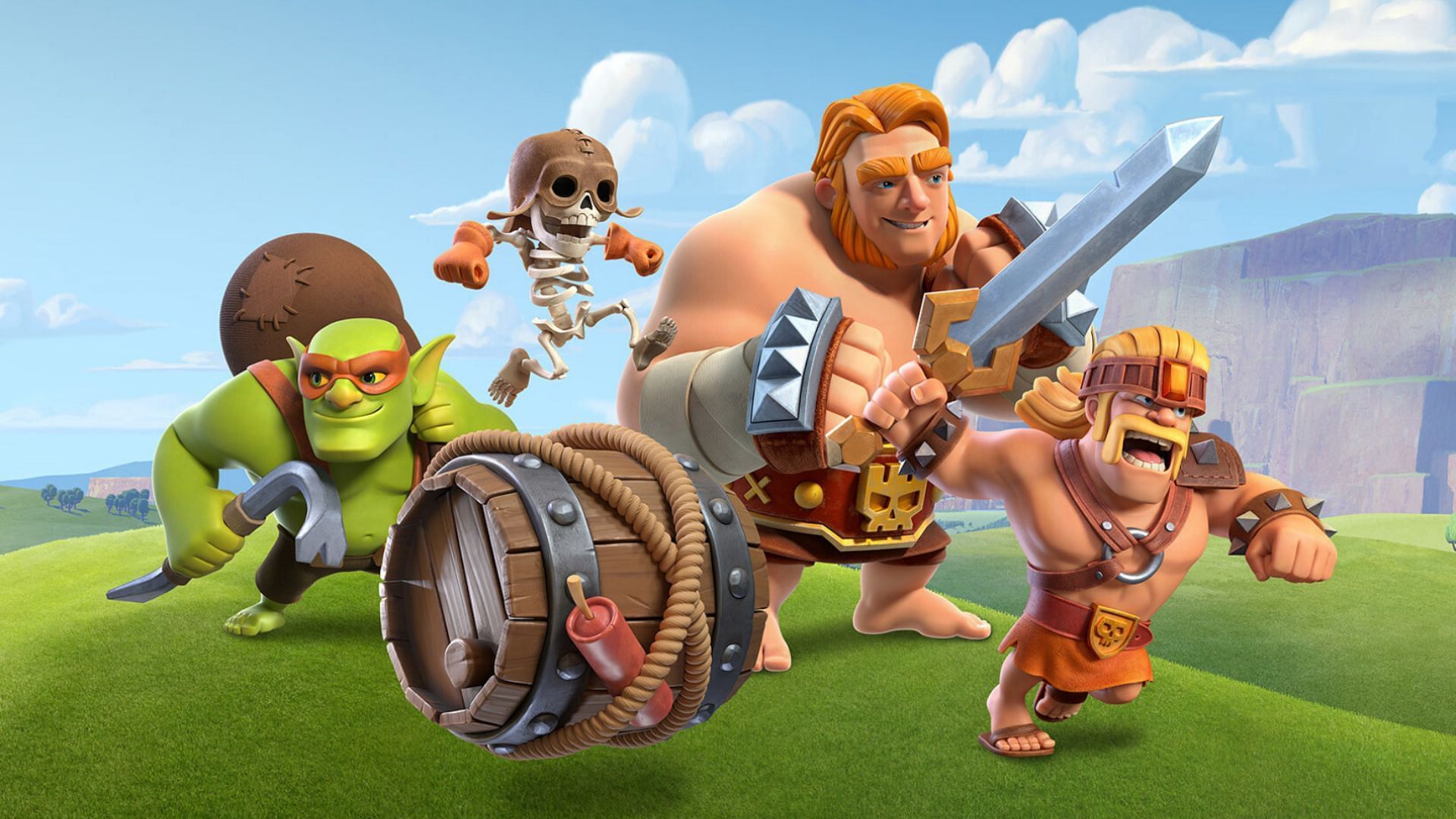 Few Super Troops in the game (Image via Supercell)