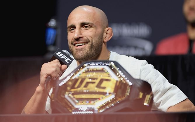 Alexander Volkanovski narrates hilarious experience bringing in a Sambo training partner