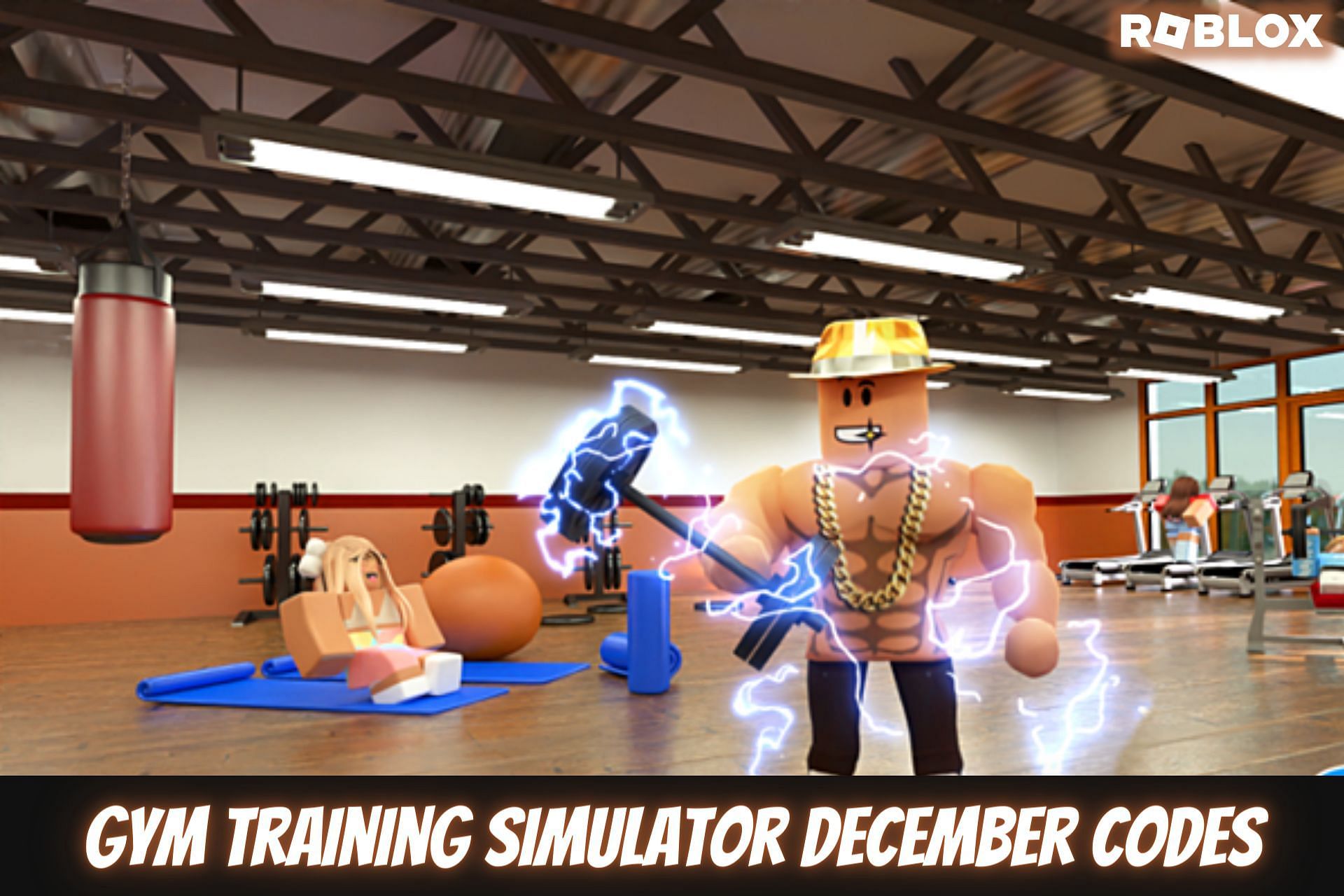 Keep training until you have the perfect body (Image via Roblox)