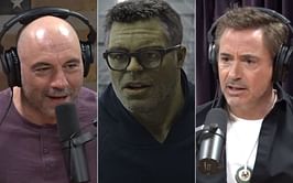 Joe Rogan and Robert Downey Jr. talk about the actor who best portrays 'The Hulk'
