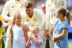 "Such a proud moment for me" - David Warner reacts as his daughters join him for national anthem ahead of his 100th Test