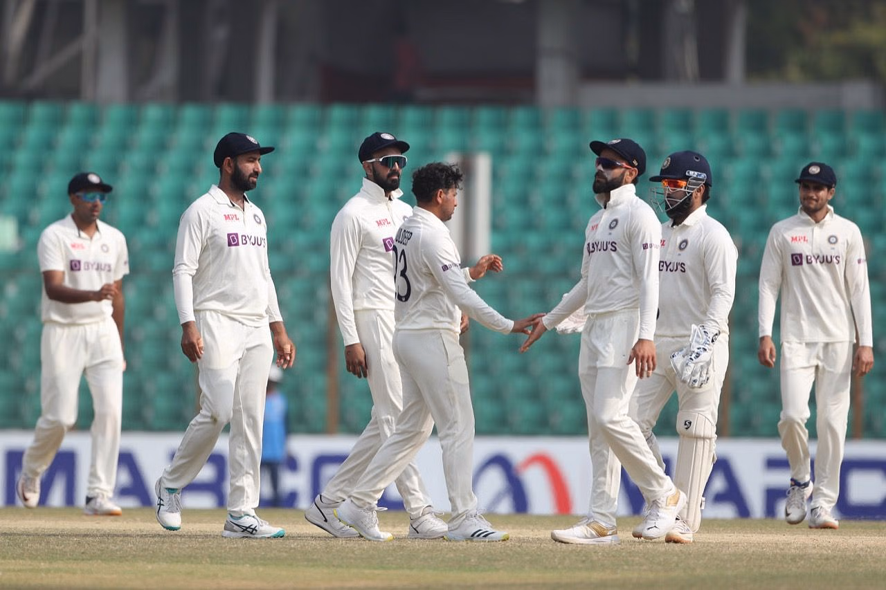 India won the first Test against Bangladesh in Chattogram [Pic Credit: BCCI,]