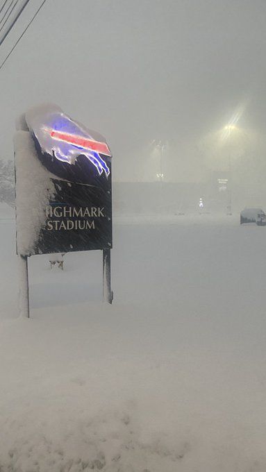 GALLERY: Buffalo's Bills Highmark Stadium covered in snow