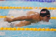Lochte swims at the 10th FINA World Swimming Championships, 2010 (Photo by Clive Rose/Getty Images)