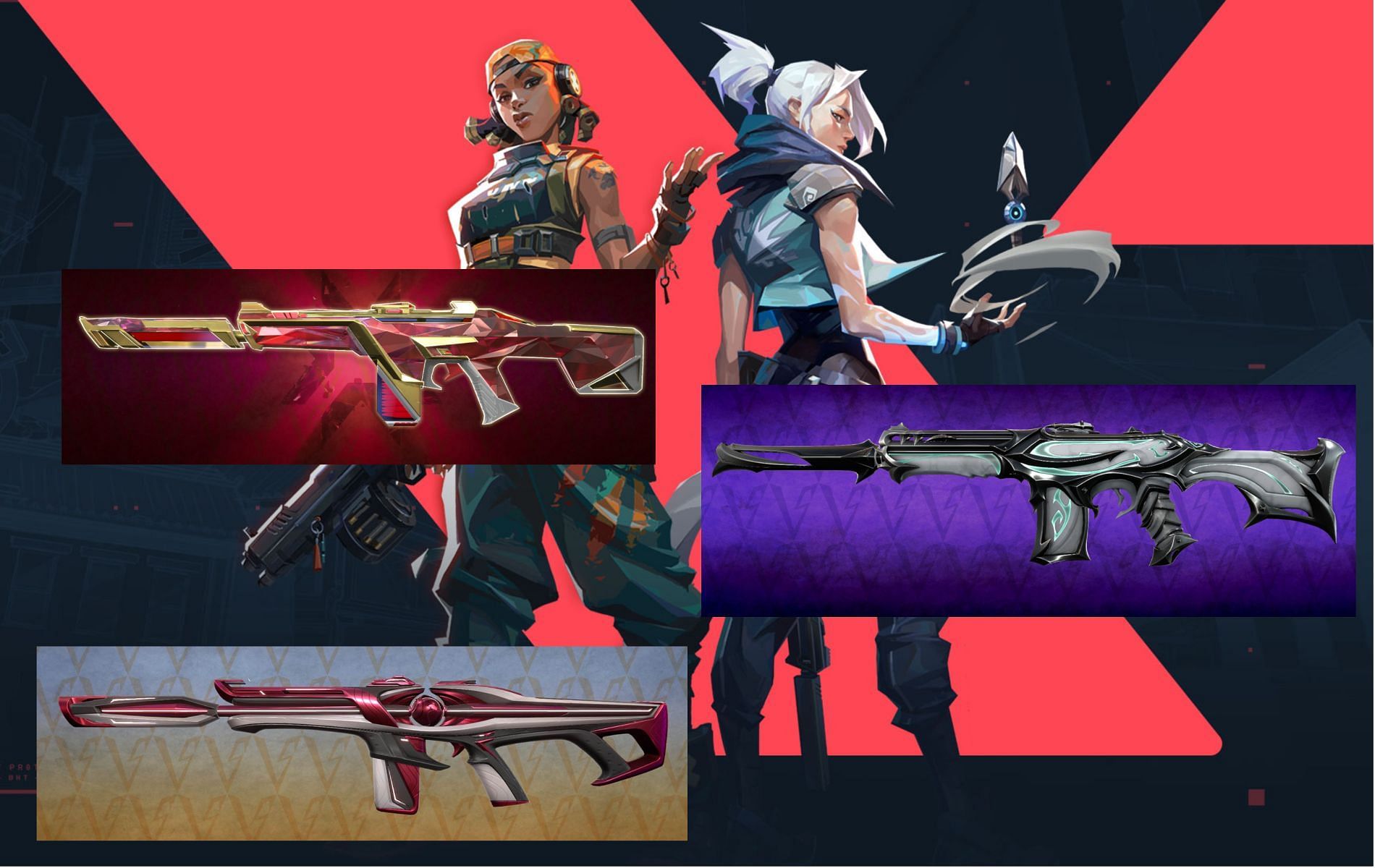 Here are the five best Phantom skins in Valorant that were launched in 2022 (Image via Valorant / Valorant Strike)