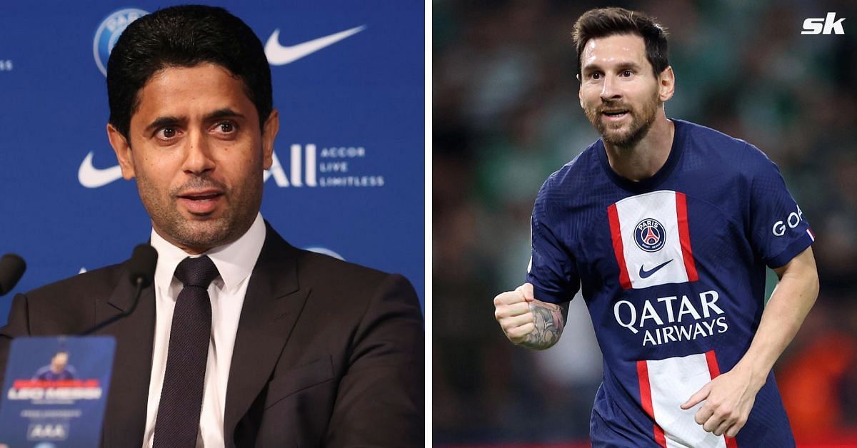 PSG chief Nasser Al Khelaifi provides important update on Lionel Messi's contract talks