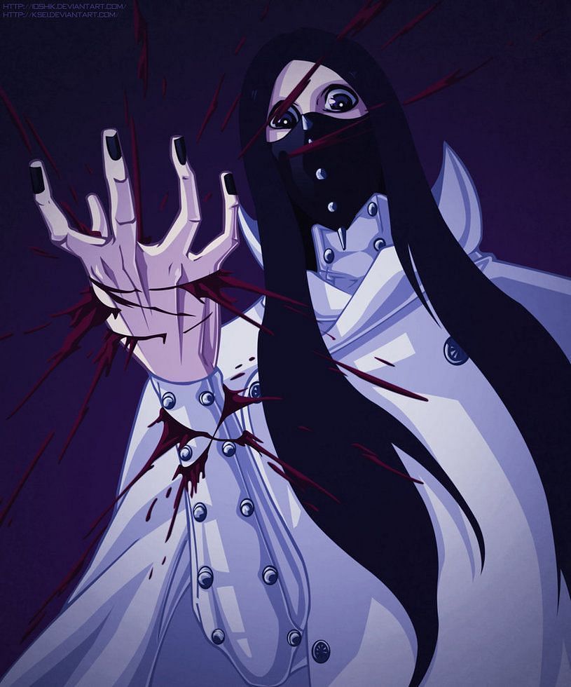 Äs Nödt as seen in the anime Bleach (image via Tite Kubo)